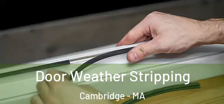 Door Weather Stripping Cambridge - MA