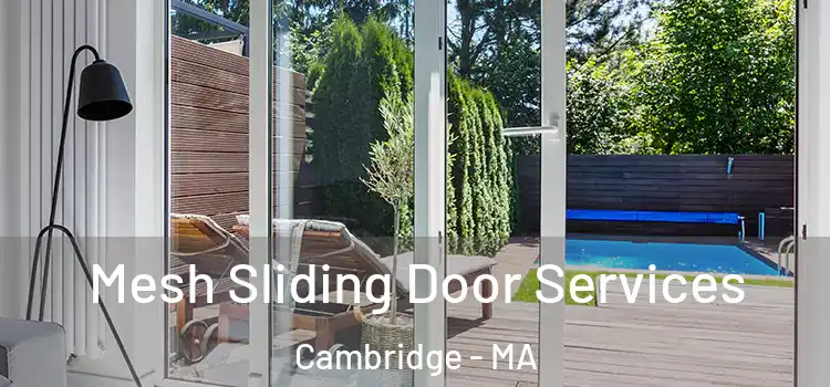 Mesh Sliding Door Services Cambridge - MA
