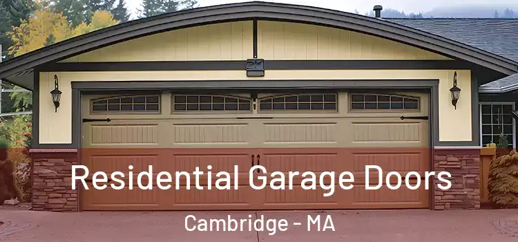  Residential Garage Doors Cambridge - MA
