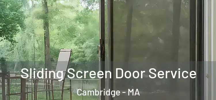 Sliding Screen Door Service Cambridge - MA